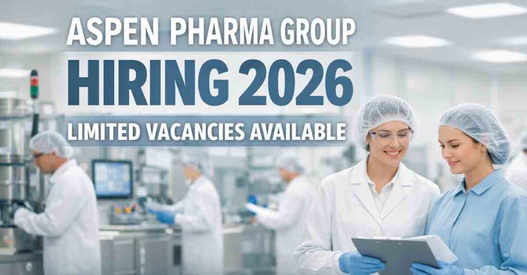 Aspen Pharma Group Jobs