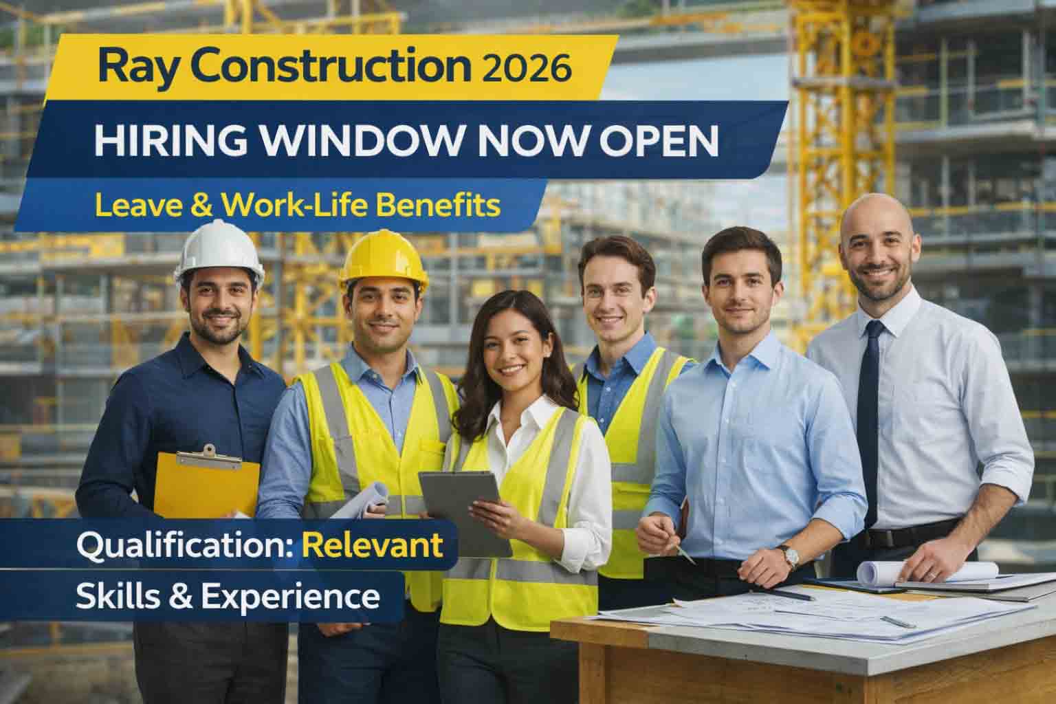 Ray Construction Jobs: Apply for Latest Vacancies in UAE, Oman, and Bahrain